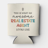 Rafraîchisseur Pour Canette Agent Immobilier Drôle Awesome Realtor Cadeaux (Devant)