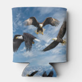 Rafraîchisseur Pour Canette Aigle à tête plate (Dos)