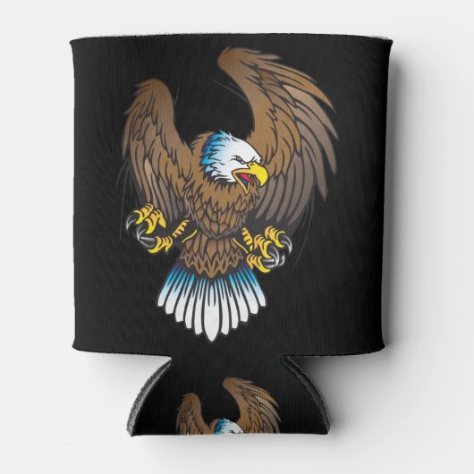 Rafraîchisseur Pour Canette Aigle de Bald (Devant)