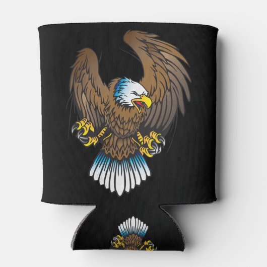 Rafraîchisseur Pour Canette Aigle de Bald (Dos)