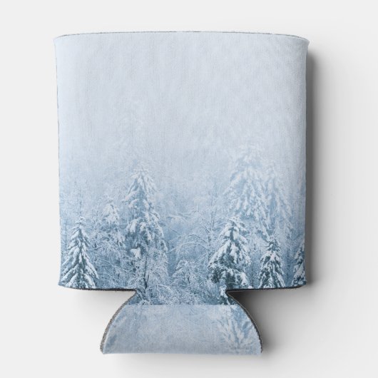 Rafraîchisseur Pour Canette Aiguille de compas monogramme forêt d'épinette d'h (Dos)