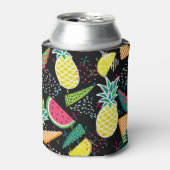 Rafraîchisseur Pour Canette Aiguille de pastèque : Motif géométrique sans fil (Can devant)