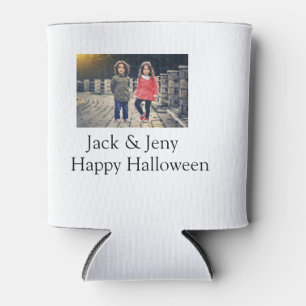 Rafraîchisseur Pour Canette ajouter nom photo texte Halloween enfant fille gar