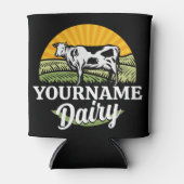 Rafraîchisseur Pour Canette AJOUTER NOM Sunset Ferme laitière Pâturage Holstei (Devant)