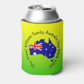 Rafraîchisseur Pour Canette Ajouter un nom Année Australie Jour BBQ Stubby Hol (Can Dos)