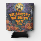 Rafraîchisseur Pour Canette Ajouter un nom Année Fête d'Halloween 12oz (Devant)