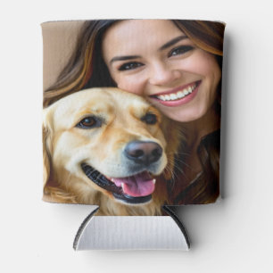 Rafraîchisseur Pour Canette Ajouter une photo de Retriever doré Personnaliser