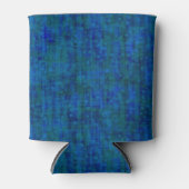 Rafraîchisseur Pour Canette Ajouter Votre Nom Blue Green Abstract Design (Devant)