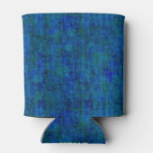 Rafraîchisseur Pour Canette Ajouter Votre Nom Blue Green Abstract Design (Dos)