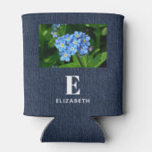 Rafraîchisseur Pour Canette Ajouter Votre Photo Nom Initial, Sporty 12oz (Dos)