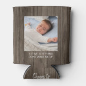 Rafraîchisseur Pour Canette Ajouter votre photo / texte personnalisé peut refr (Devant)