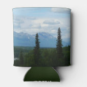 Rafraîchisseur Pour Canette Alaskan Mountain Range Photographie panoramique (Dos)