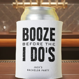 Rafraîchisseur Pour Canette Alcool avant la fête de Bachelor Party White