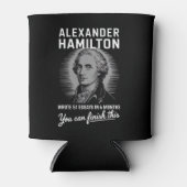 Rafraîchisseur Pour Canette Alexander Hamilton A Écrit 51 Essais En 6 Mois (Devant)