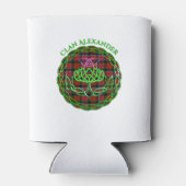 Rafraîchisseur Pour Canette Alexander Scottish Tartan Celtic Thistle (Dos)