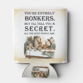 Rafraîchisseur Pour Canette Alice In Wonderland - Tea Party - Citation Bonkers (Dos)