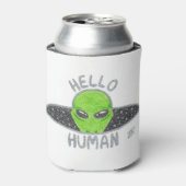 Rafraîchisseur Pour Canette Alien Can Coozie (Can devant)