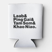 Rafraîchisseur Pour Canette Alimentation de la rue laotienne (Devant)