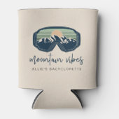 Rafraîchisseur Pour Canette ALLIE Sage Mountain Vibes Ski Bachelorette Group (Devant)
