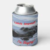 Rafraîchisseur Pour Canette Alligator Lunch Invitation Peut Beverage Cooler (Can devant)