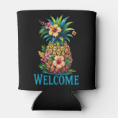 Rafraîchisseur Pour Canette Aloha Pineapple Can Cooler House Party cadeau (Dos)