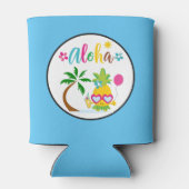 Rafraîchisseur Pour Canette Aloha Tropical Luau (Dos)