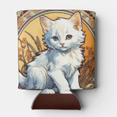 Rafraîchisseur Pour Canette Alphonse Mucha Style Chat (Dos)