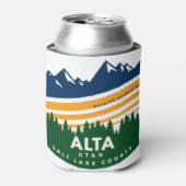 Rafraîchisseur Pour Canette Alta Utah Wasatch Mountains (Can devant)