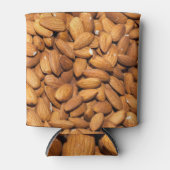 Rafraîchisseur Pour Canette Amandes grillées en gros plan : vue délicieuse. (Devant)