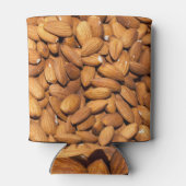 Rafraîchisseur Pour Canette Amandes grillées en gros plan : vue délicieuse. (Dos)