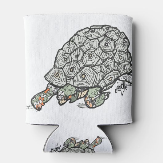 Rafraîchisseur Pour Canette Amateur de tortue (Dos)