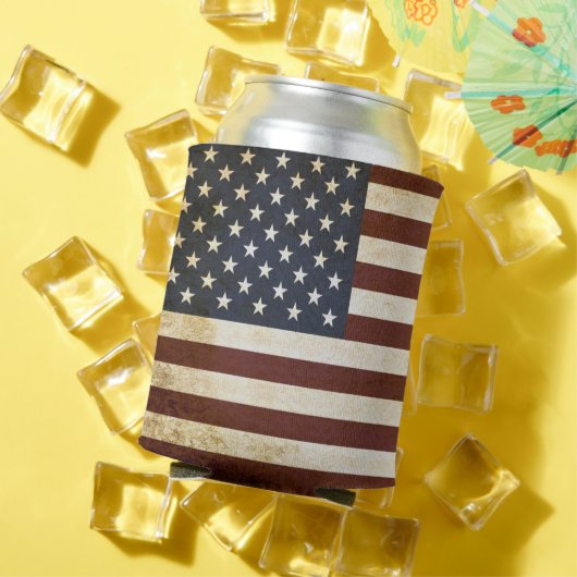 Rafraîchisseur Pour Canette American Flag Can Cooler (Été in situ)