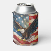 Rafraîchisseur Pour Canette American Flag with Bald Eagle (Can Dos)