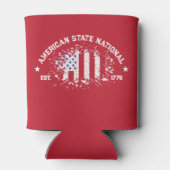 Rafraîchisseur Pour Canette American State National Splat Est 1776 (Dos)