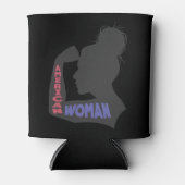 Rafraîchisseur Pour Canette American Woman gris foncé (Devant)