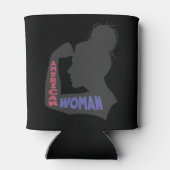 Rafraîchisseur Pour Canette American Woman gris foncé (Dos)