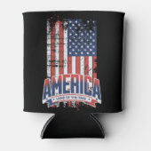 Rafraîchisseur Pour Canette Amérique - Pays des libres (Devant)