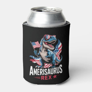 Rafraîchisseur Pour Canette Amerisaurus T Rex Dinosaure 4 Juillet États-Unis A