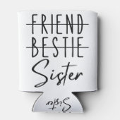 Rafraîchisseur Pour Canette Ami Bestie Soeur (Dos)