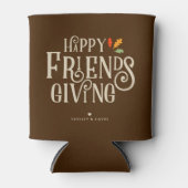 Rafraîchisseur Pour Canette Amical | Couleur de l'automne (Devant)