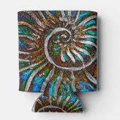 Rafraîchisseur Pour Canette Ammonite Abstraite (Dos)