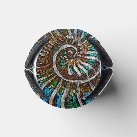 Rafraîchisseur Pour Canette Ammonite Abstraite (Bas)