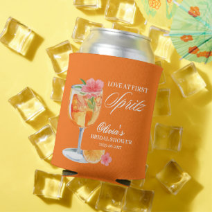 Rafraîchisseur Pour Canette Amour au premier Spritz Enterrement de Vie de Jeun