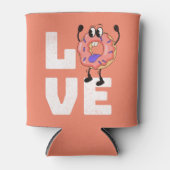 Rafraîchisseur Pour Canette Amour de Donut (Devant)