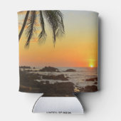 Rafraîchisseur Pour Canette Amour et la plage Fête du Mariage (Dos)