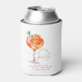 Rafraîchisseur Pour Canette Amour Moderne À La Fête des mariées First Spritz (Can devant)