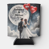 Rafraîchisseur Pour Canette Amour romantique sur Cloud Neuf Mariage Fairytale (Devant)