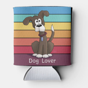 Rafraîchisseur Pour Canette Amoureux des chiens Festif peut refroidir