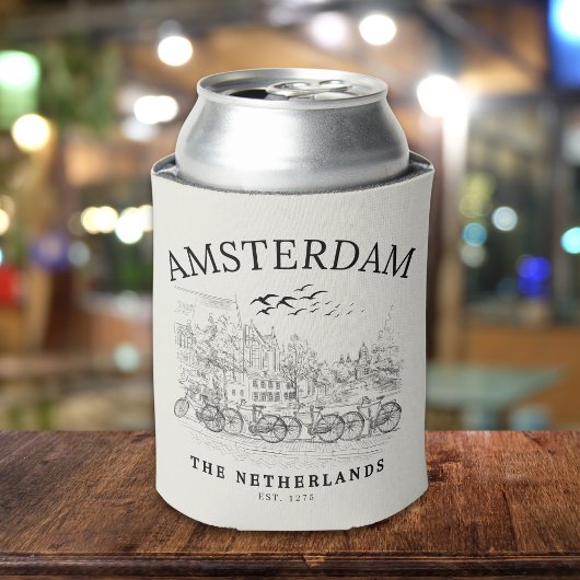 Rafraîchisseur Pour Canette Amsterdam Beautiful Vintage Landscape