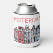Rafraîchisseur Pour Canette Amsterdam Holland Leaning Houses (Can Dos)